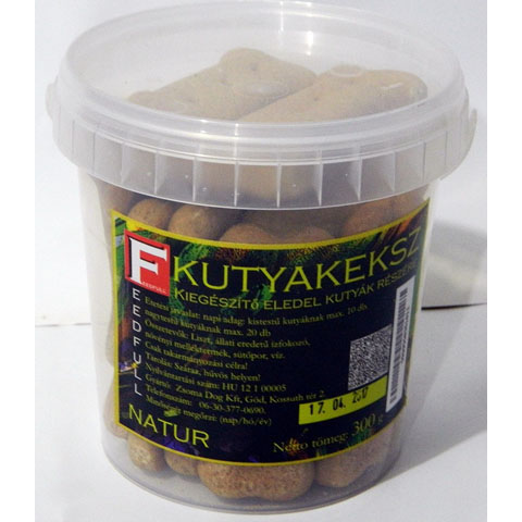 Kutyakeksz Natúr jutalom falat  300g