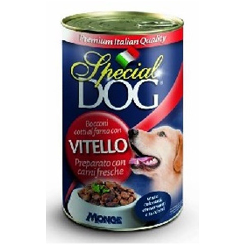 Special Dog  BORJÚS kutya konzerv 45% hús 1275g