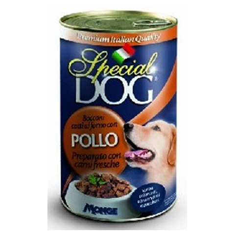 Special Dog  CSIRKÉS kutya konzerv 45% hús 1275g