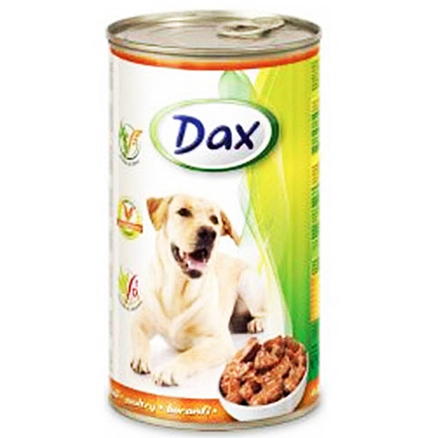 Dax Baromfis Kutya konzerv 1240g