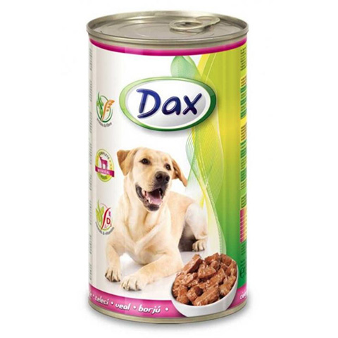 Dax Borjús Kutya konzerv 1240g