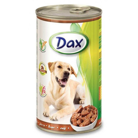 Dax Májas Kutya konzerv 1240g