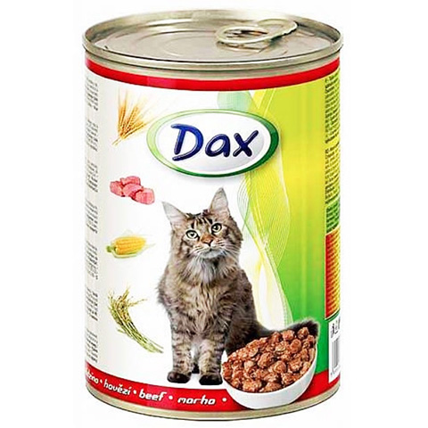 Dax  Marhás Macskakonzerv 415g