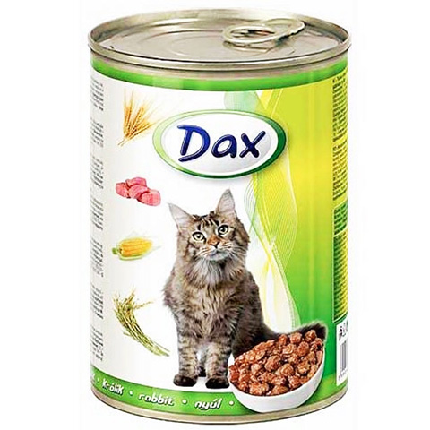 Dax  Nyulas Macskakonzerv 415g