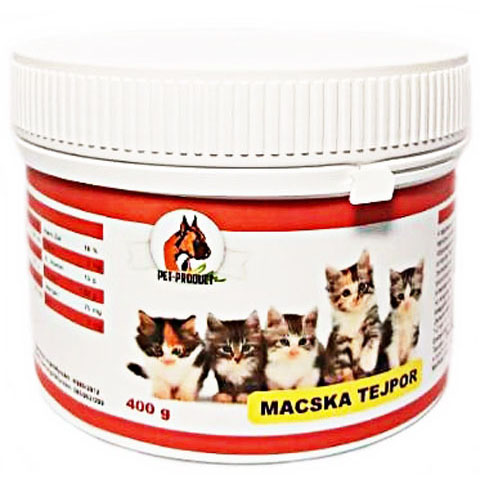 Pet-Product Tejpótló Tejpor  Macska 400g