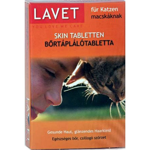 LAVET Macskáknak Bőrtápláló  tabl. 50db