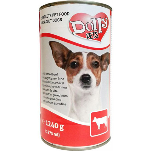 Dolly Dog konzerv marha 1240g