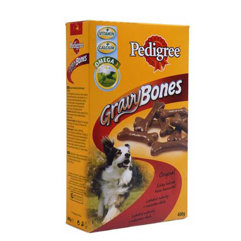 Pedigree Gravy Bones csont alakú keksz - jutalomfalat  400g