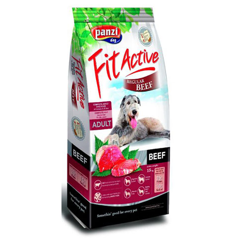 Panzi FitActive Beef Adult Regular Kutya Száraztáp 15 kg