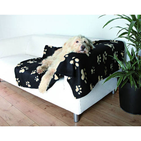 Trixie Barney Blanket - takaró (fekete,bézs mintás) kutyák részére  150x100cm
