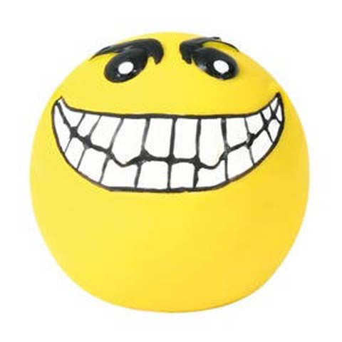 Trixie Balls Smileys - labda játék (szmájli) kutyák részére  Ø6cm