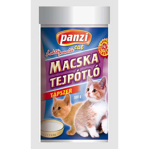 Panzi Tejpótló tápszer macskák részére  300g