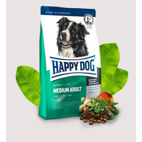 Happy Dog F+W Medium Adult Száraztáp Kutya  12,5 kg