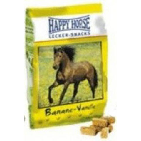 Happy Horse snack  banán/vanília 1 kg